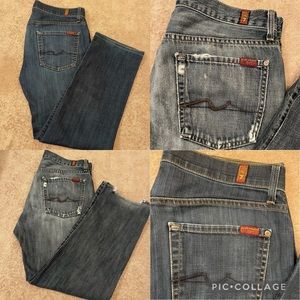 7 for all man kind jeans bundle of two